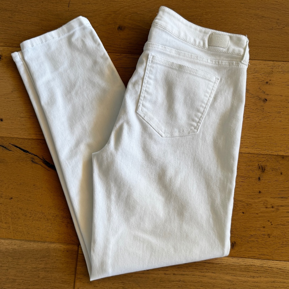 Celebrity Pink Skinny Jeans, White, Size 9/29
